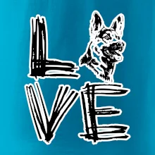 Německý ovčák love