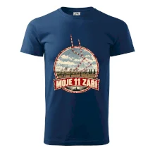 Liblice B bortící se věže moje 11 září retro odznak