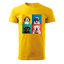 Psi štěňata koláž