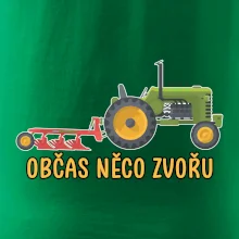 Traktor občas něco zvoře