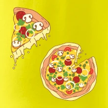 Pizza + Pizza kousek