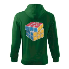 Rubikova kostka kreslená