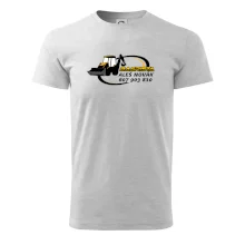 Bagrista v kruhu - vlastní nápis