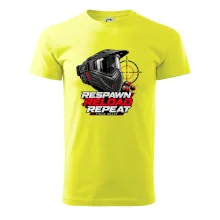 Paintballová maska respawn reload repeat