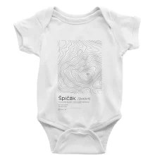 Špičák - vrstevnice v obdélníku