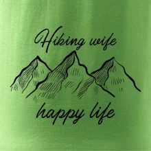 Hiking wife happy life