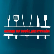 Griluju tak dobře, jak vypadám