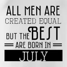All men are created equal july