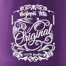 Vintage nejlepší teta 100% kvalita