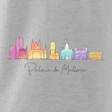 Mallorca - Siluety památek - barevné