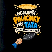 Nejlepší palačinky peče táta I ty co skončí na stropě