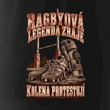 Ragbyová legenda zraje, kolena protestují