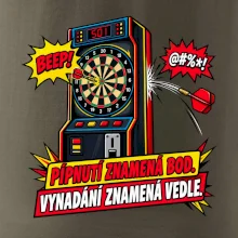 Pípnutí znamená bod. Vynadání znamená vedle