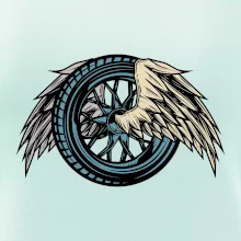 Moto kolo s křídly