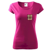 Flanelové triko hnědé