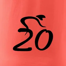 Cyklista slaví dvacítku (20)