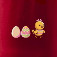 Evoluce vajíčka - velikonoce - kuře