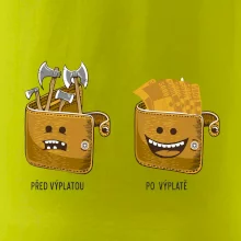 Před výplatou po výplatě  (Pecka design)
