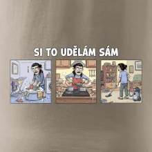 Si to udělám sám - dlouhé vlasy a knír
