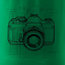 Nákres starý fotoaparát