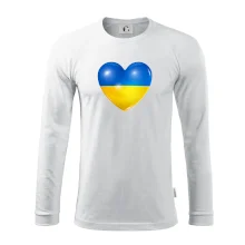 Ukrajina srdce vlajka Ukrajina srdce vlajka