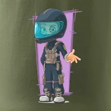 Vesmírný voják fialový