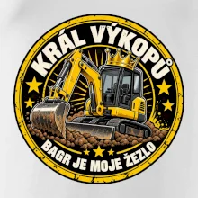 Král výkopů bagr je moje žezlo