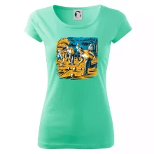 Petanque hra - modro oranžová