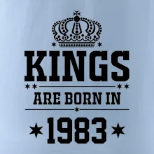 Kings are born in 1983