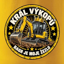 Král výkopů bagr je moje žezlo