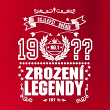 Zrození legendy - pro všechny - vlastní letopočet