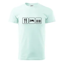 Eat sleep piano v řadě