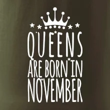 Queens are born in November