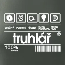 Čárový kód truhlář