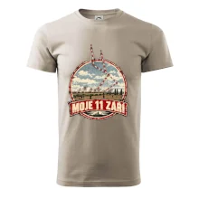 Liblice B bortící se věže moje 11 září retro odznak