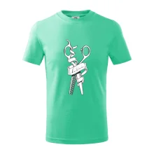 Kadeřnice nůžky a hřeben