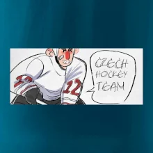 Czech hockey team animovaná postava
