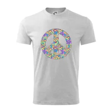 Peace symbol mandela