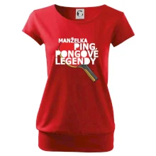 Manželka ping pongové legendy