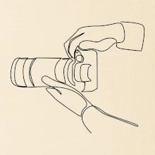 Fotograf jedním tahem