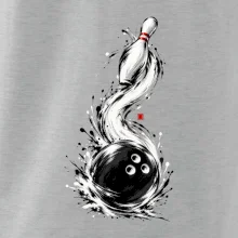 Bowling japonská štětcová malba