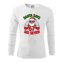 Santa says 67