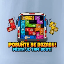 Posuňte se dozadu místa je tam dost