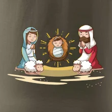 Ježíšek v jesličkách