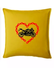 Moto srdce řetěz - silniční