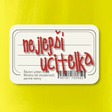 Nejlepší učitelka sešit