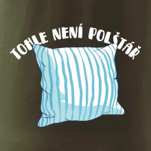 Tohle není polštář - modrý