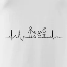 EKG rodina - kluk holka