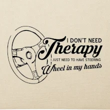 I don't need therapy wheel in my hands (vedle sebe)