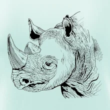 Nosorožec černobílý  (Pecka design)